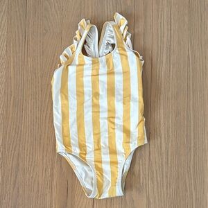 Striped Kids Swim One Piece